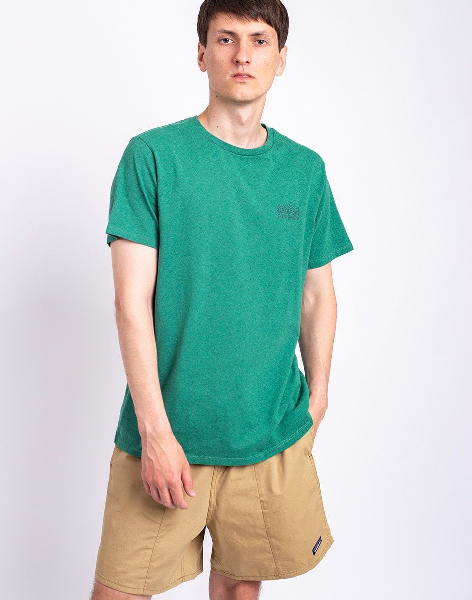 Patagonia Strataspire Responsibili-Tee Heartleaf Green