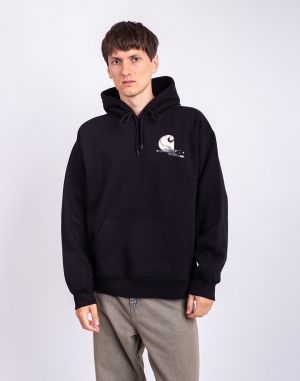 Carhartt WIP Hooded Jake Garcia Sweat Black
