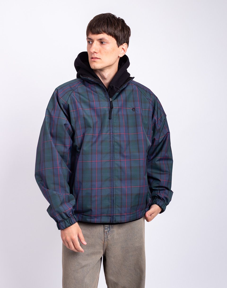Carhartt WIP Reversible Planer Jacket Planer Check, Air Force