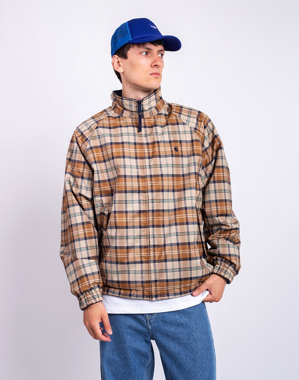 Carhartt WIP Reversible Planer Jacket Planer Check, Wall
