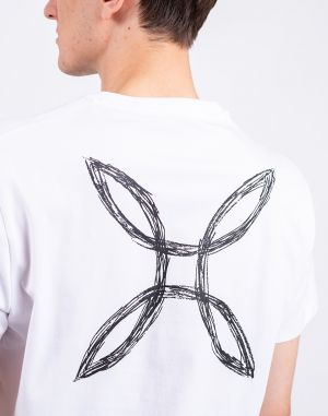 Montura Pencil Logo T-Shirt 00 WHITE