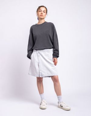 Carhartt WIP W' Emery Skirt Black chalk wash