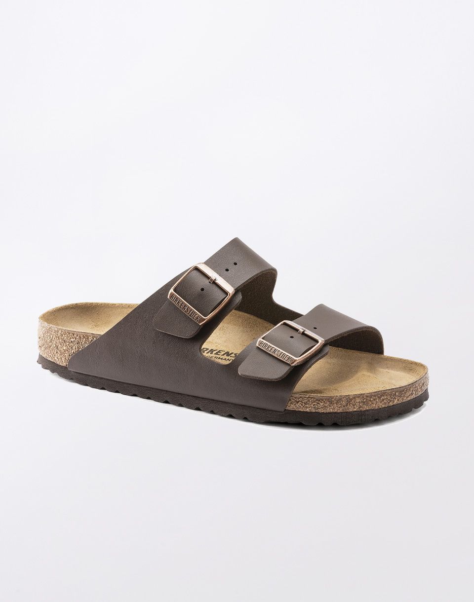 Birkenstock Arizona Soft Footbed Birko-Flor Dark Brown