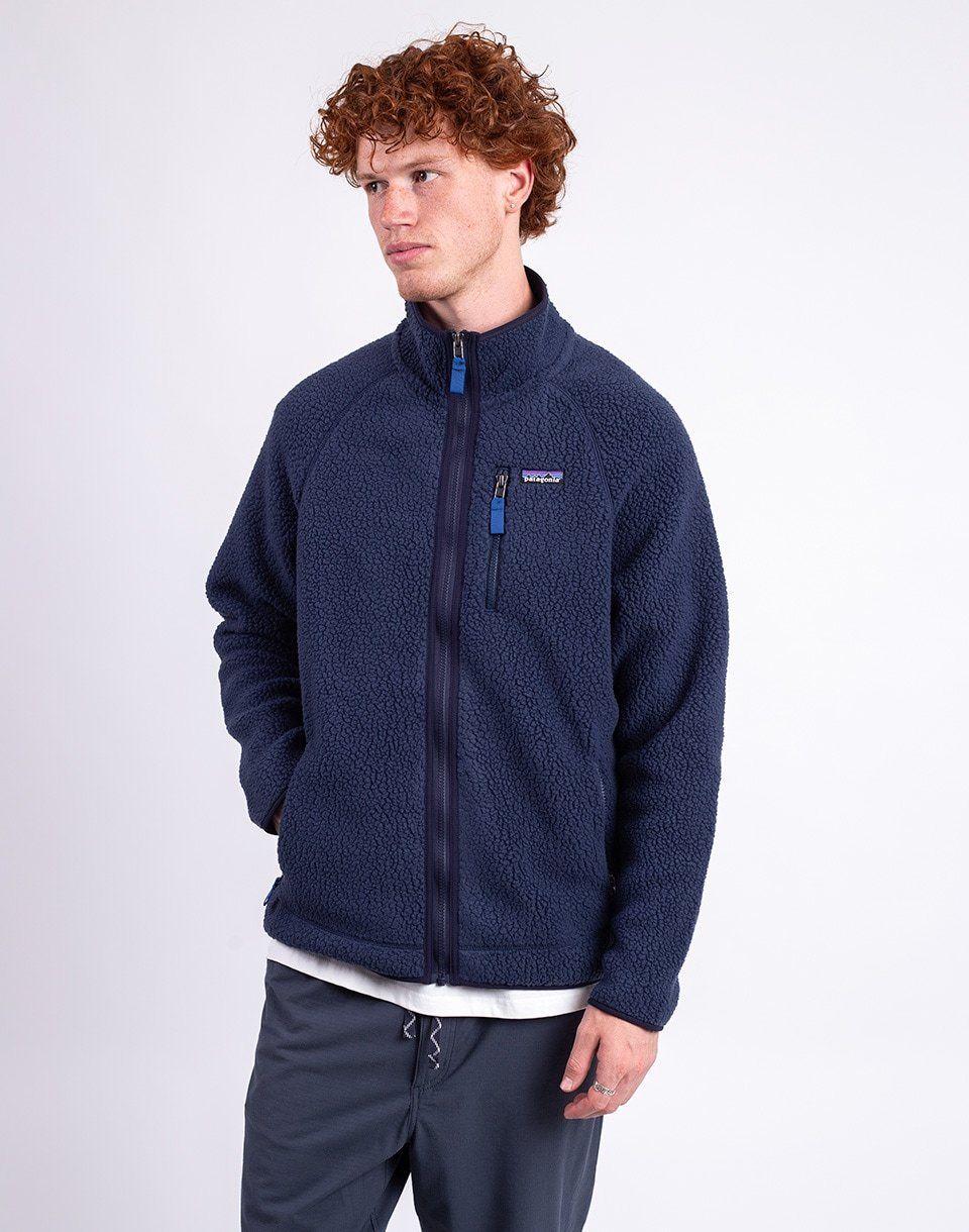Patagonia M's Retro Pile Jacket New Navy w/Sunken Blue