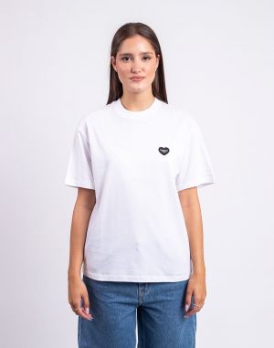 Carhartt WIP W' S/S Heart Patch T-Shirt White/Black
