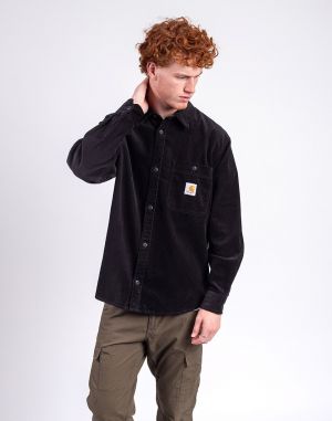 Carhartt WIP L/S Flint Shirt Black