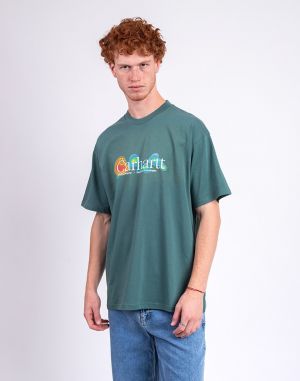 Carhartt WIP S/S Experiential T-Shirt Silver Pine