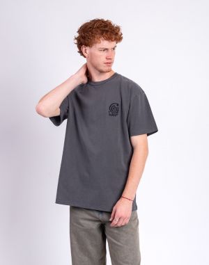 Carhartt WIP S/S Helix Redux T-Shirt Black garment dyed
