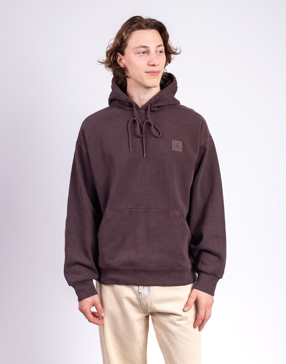 Carhartt WIP Hooded Vista Sweat Palisander garment dyed