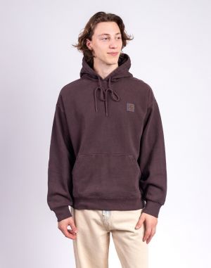 Carhartt WIP Hooded Vista Sweat Palisander garment dyed