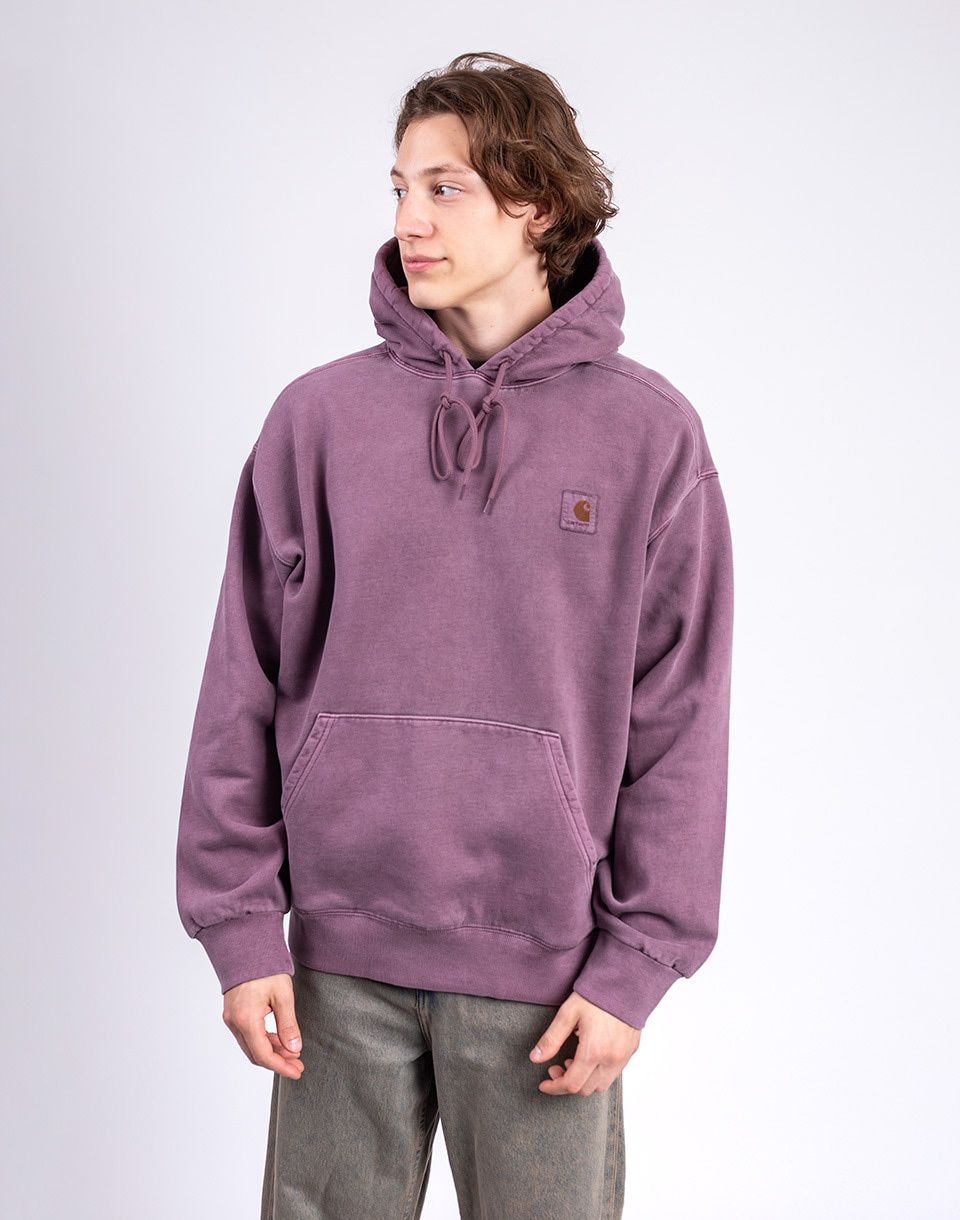 Carhartt WIP Hooded Vista Sweat Phlox garment dyed