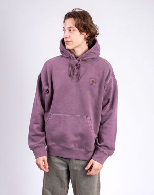 Carhartt WIP Hooded Vista Sweat Phlox garment dyed