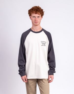 Carhartt WIP L/S Alston T-Shirt Wax/Graphite