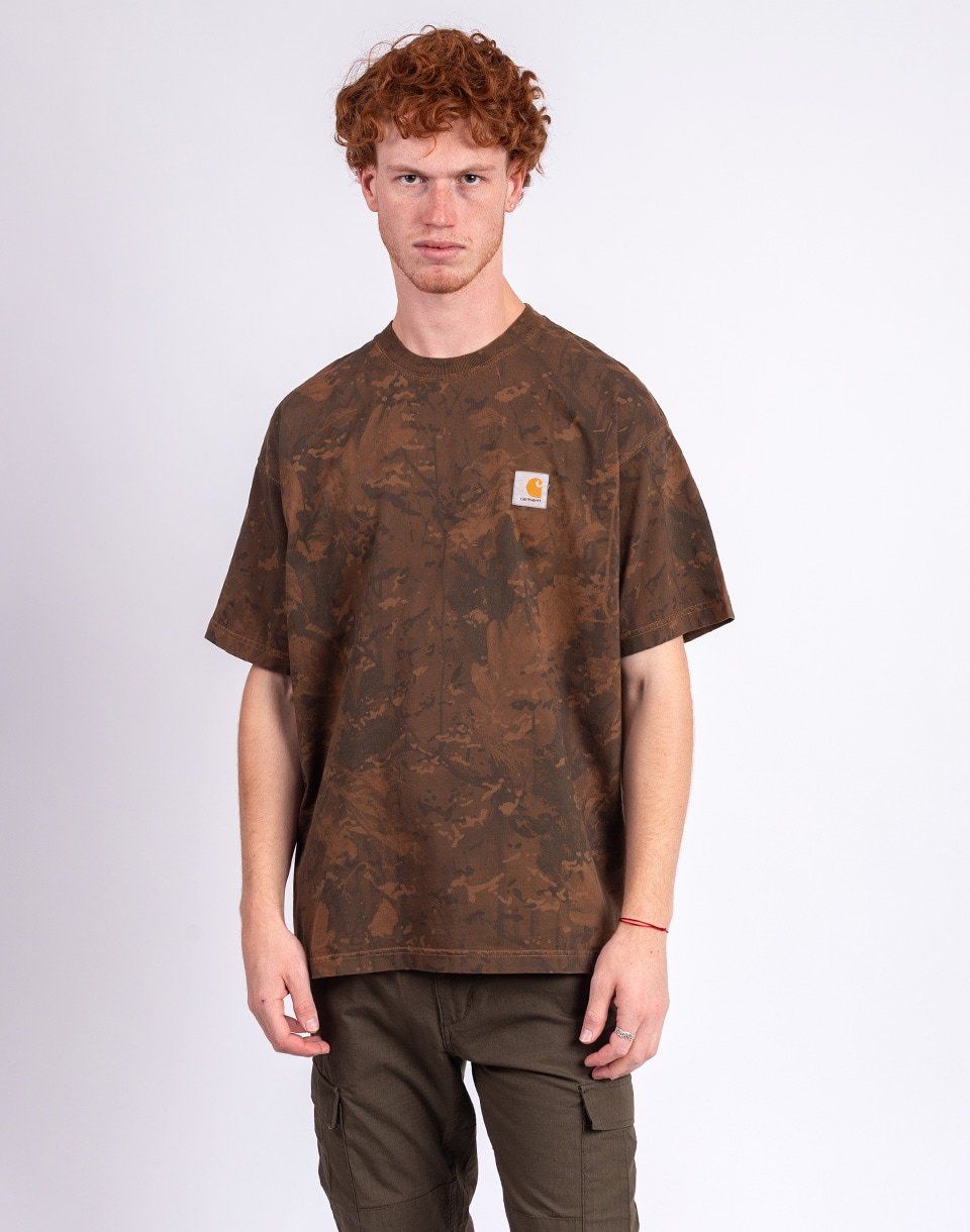 Carhartt WIP S/S Camo Combi T-Shirt Camo Combi, Green/Hamilt