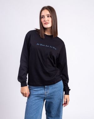 Carhartt WIP W' L/S No Play T-Shirt Black