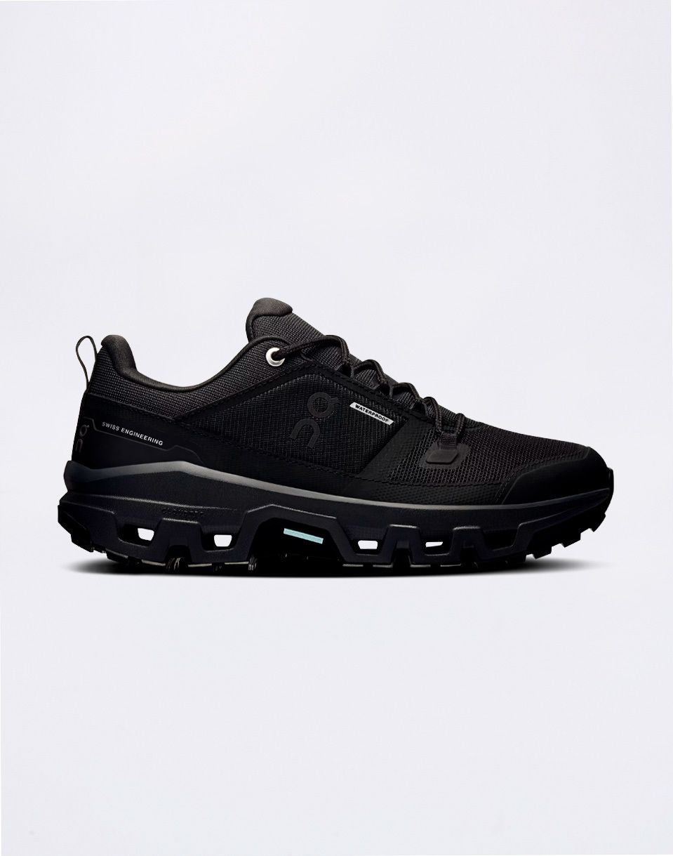On Cloudrock Low WP Black/Black