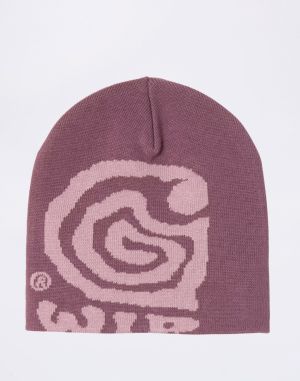 Carhartt WIP Helix Beanie Phlox/Pink Fog