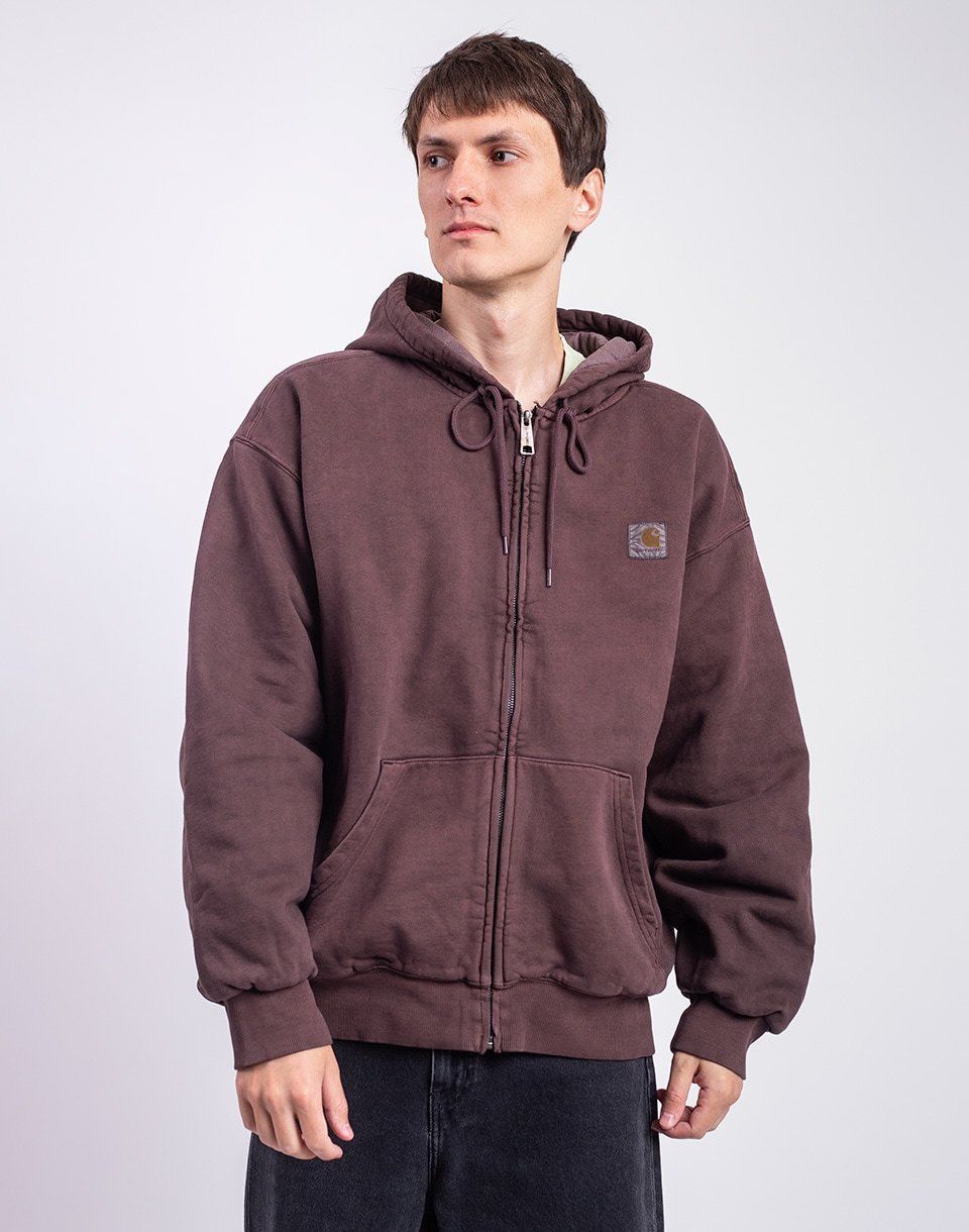 Carhartt WIP Hooded Vista Jacket Palisander garment dyed