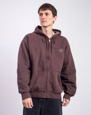 Carhartt WIP Hooded Vista Jacket Palisander garment dyed