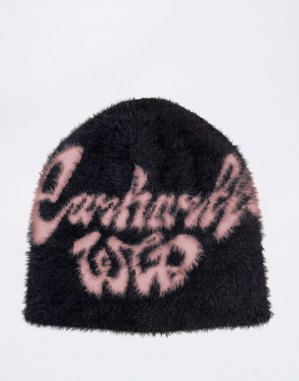 Carhartt WIP Chedda Beanie Black/Glassy Pink