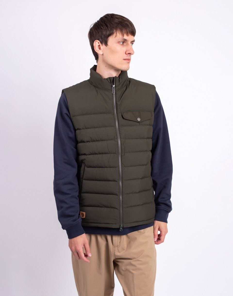 Fjällräven Greenland Down Liner Vest M 662 Deep Forest