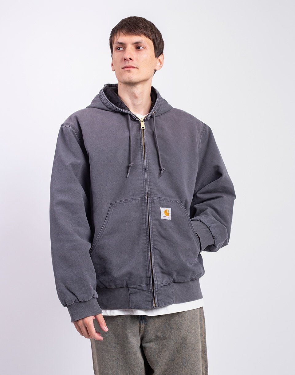 Carhartt WIP OG Active Jacket Graphite stone canvas