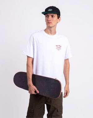 Skate World Better TBF T-Shirt bílá