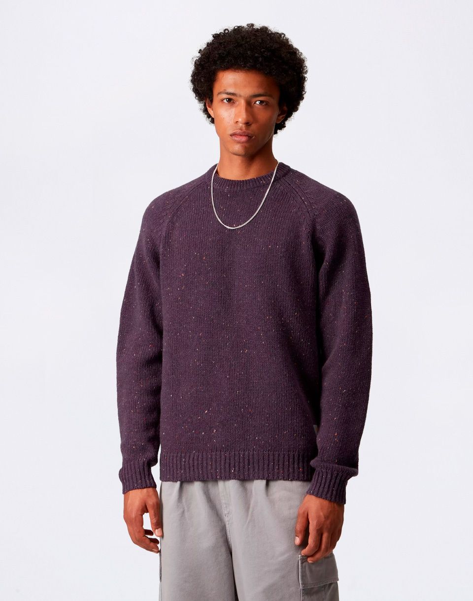 Carhartt WIP Anglistic Sweater Speckled Lokers