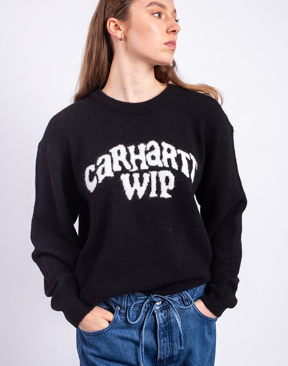 Carhartt WIP W' Guide Club Sweater Black/Wax