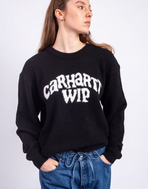 Carhartt WIP W' Guide Club Sweater Black/Wax