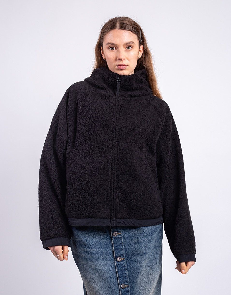 Carhartt WIP W' Hooded Helix Fleece Jacket Black/Porphyry