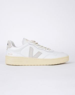 Veja V-90 O.T. Leather EX-WHITE_NATURAL