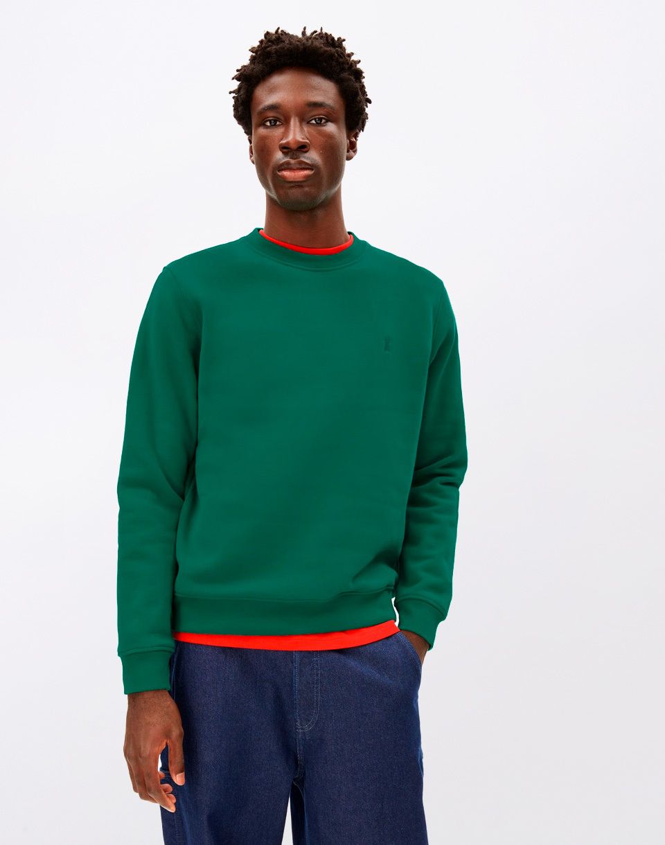 Armedangels Baaro Fleece 129 emerald green