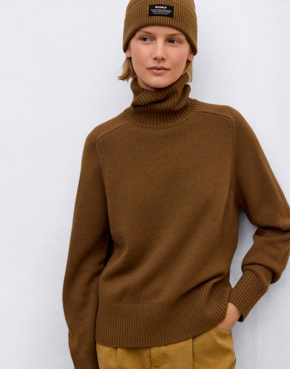 ECOALF Caqui Knit Woman BISCOTTI