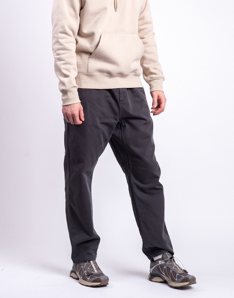 Carhartt WIP Flint Pant Graphite garment dyed