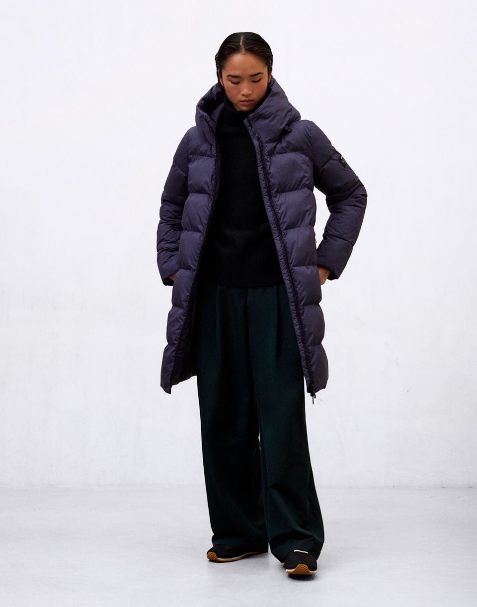 ECOALF Manlie Jacket Woman BLUEBERRY