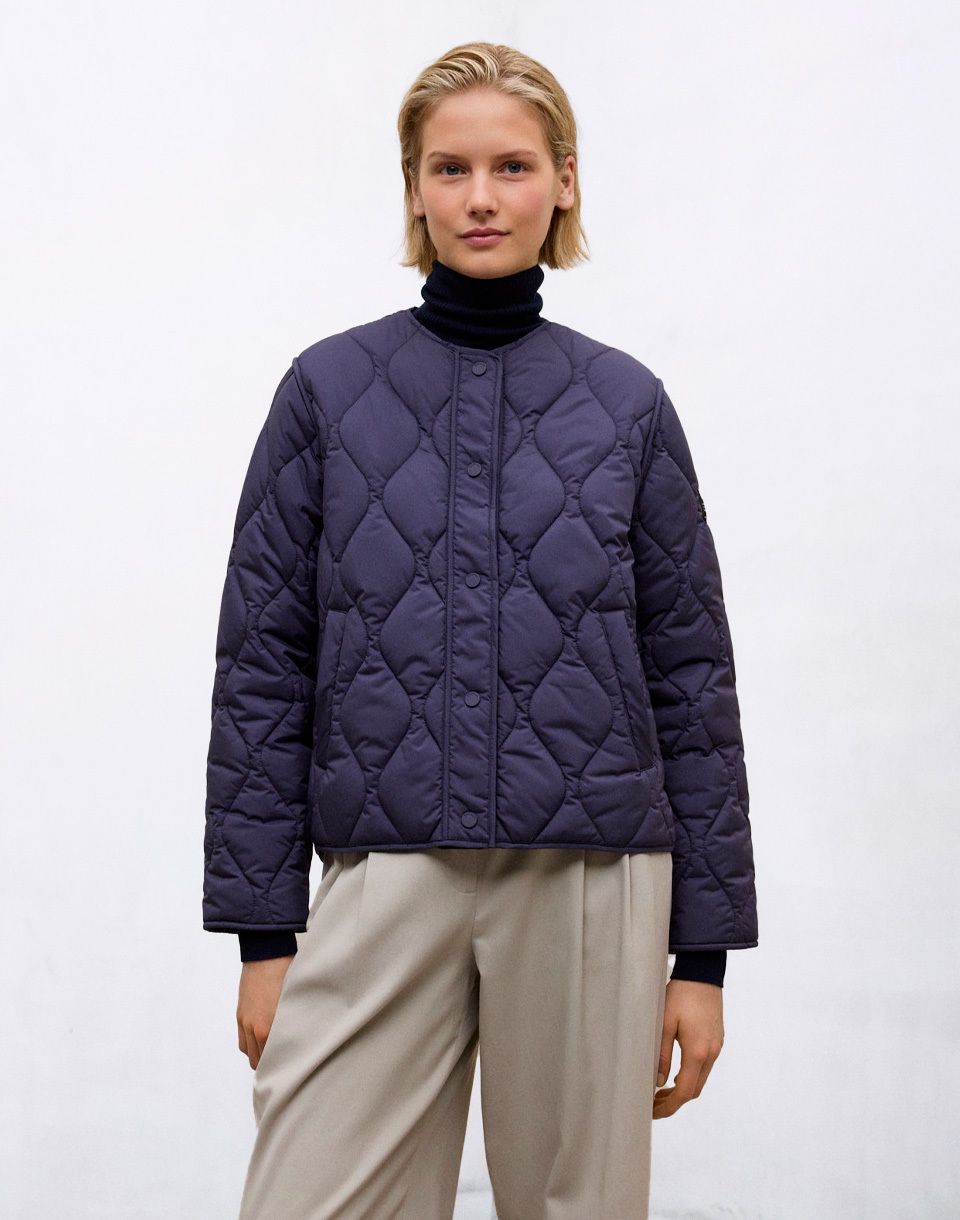 ECOALF Musa Onion Jacket Woman BLUEBERRY