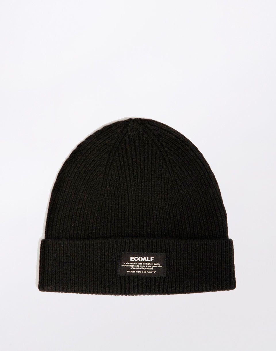 ECOALF Wool Beanie BLACK