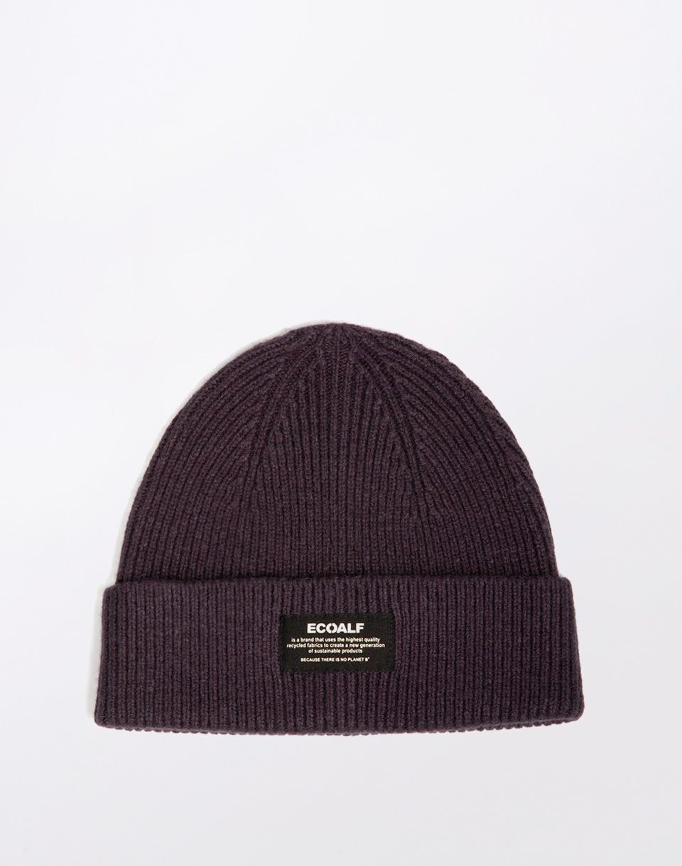 ECOALF Wool Beanie BLUEBERRY