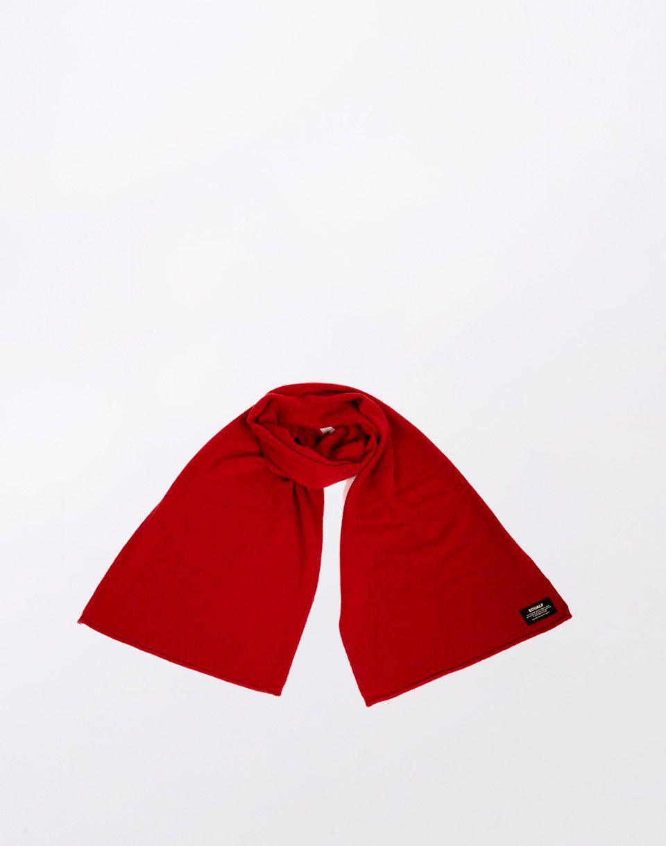 ECOALF Wool Scarf DARK RED
