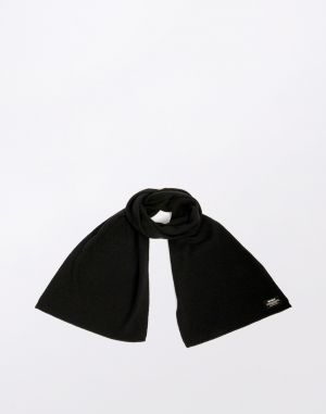 ECOALF Wool Scarf BLACK