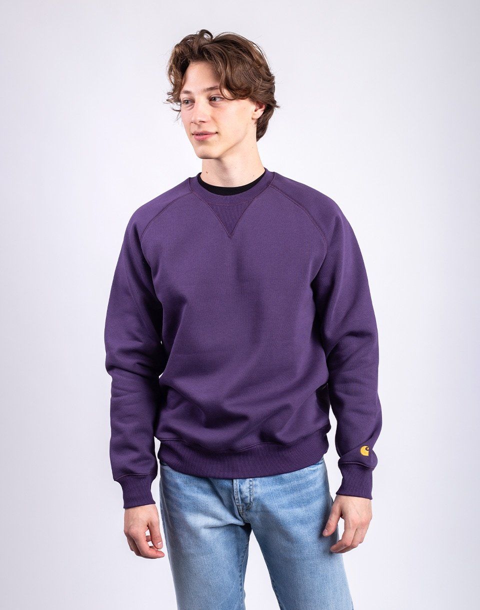 Carhartt WIP Chase Sweat Lokers/Gold