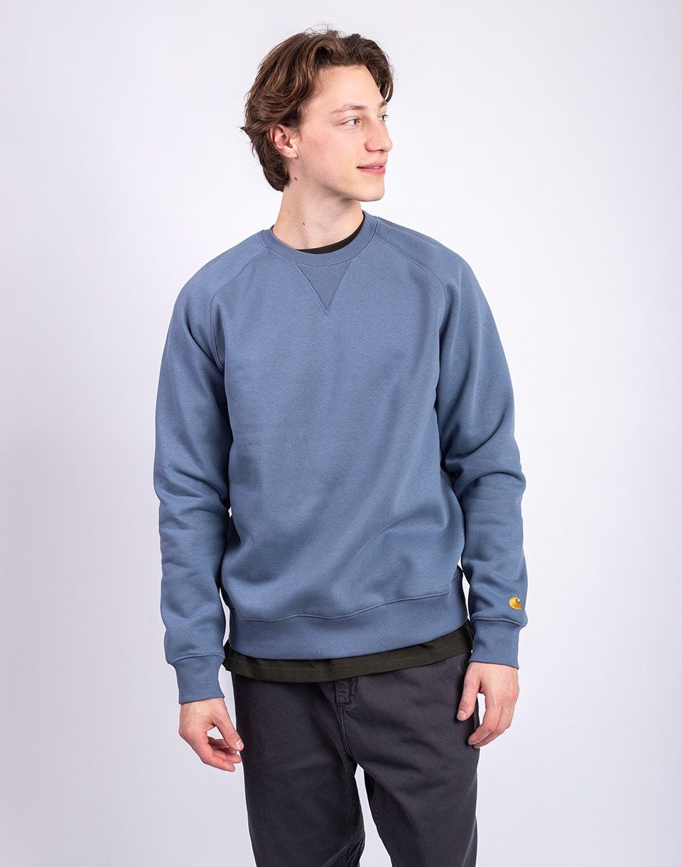 Carhartt WIP Chase Sweat Angelite/Gold