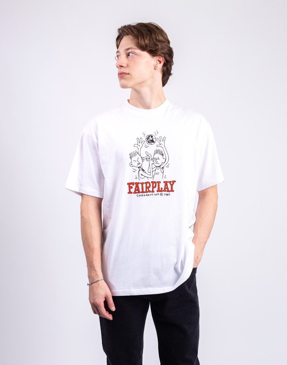 Carhartt WIP S/S Fairplay T-Shirt White