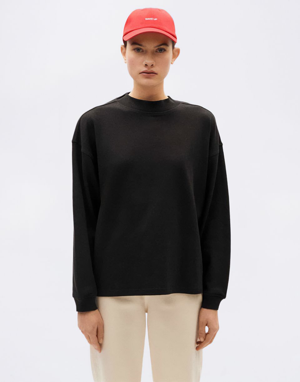 Thinking MU Black Hemp Freire T-shirt BLACK