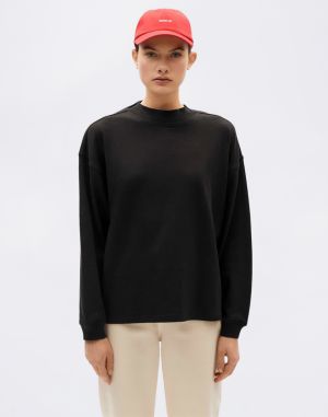 Thinking MU Black Hemp Freire T-shirt BLACK