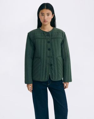 Thinking MU Dark Eucaliptus Ayo Jacket GREEN