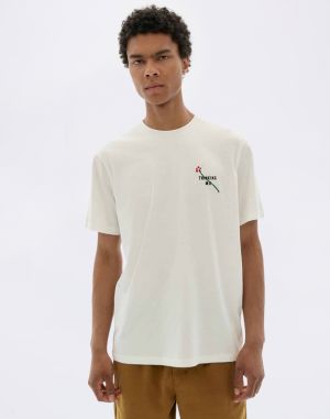Thinking MU Flower TM Zach Tee WHITE