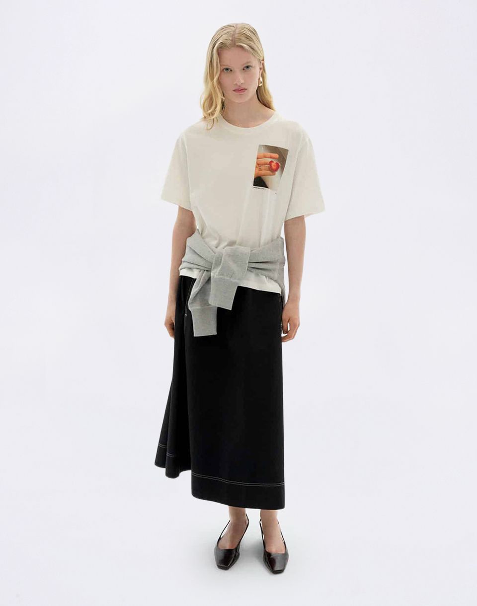 Thinking MU Fresa Lucia Tee WHITE