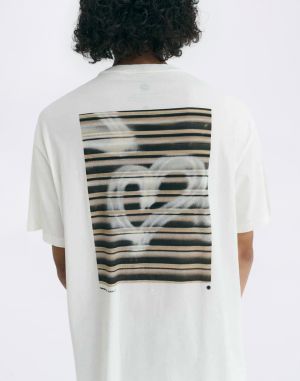 Thinking MU Grafitti Aaron R Tee WHITE